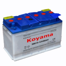 Trockene aufgeladene Fahrzeug-Batterie-saure Batterie-LKW-Batterie DIN88-88ah 12V